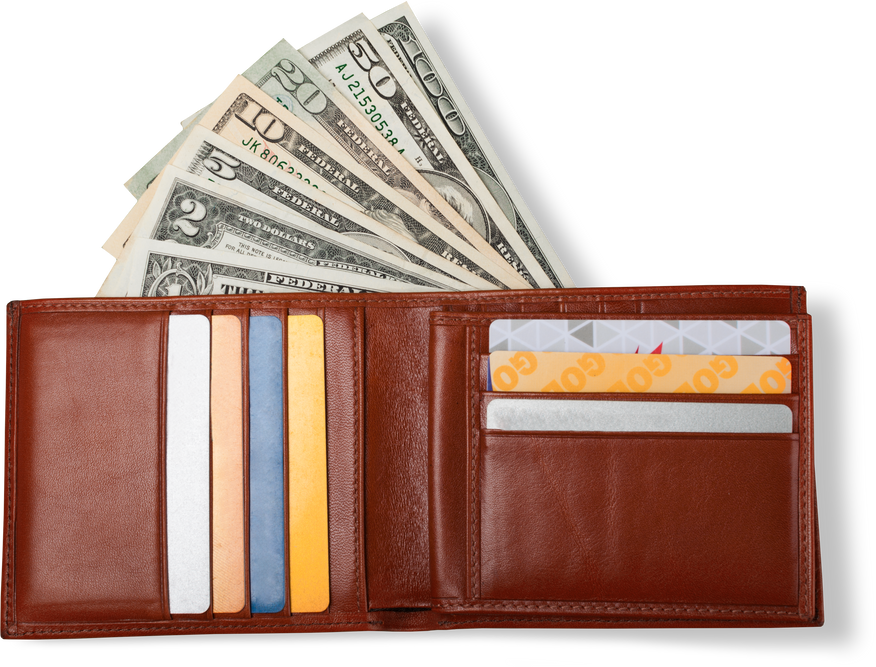 Money in a Wallet